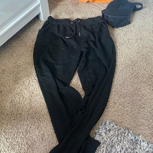 Black sweatpants